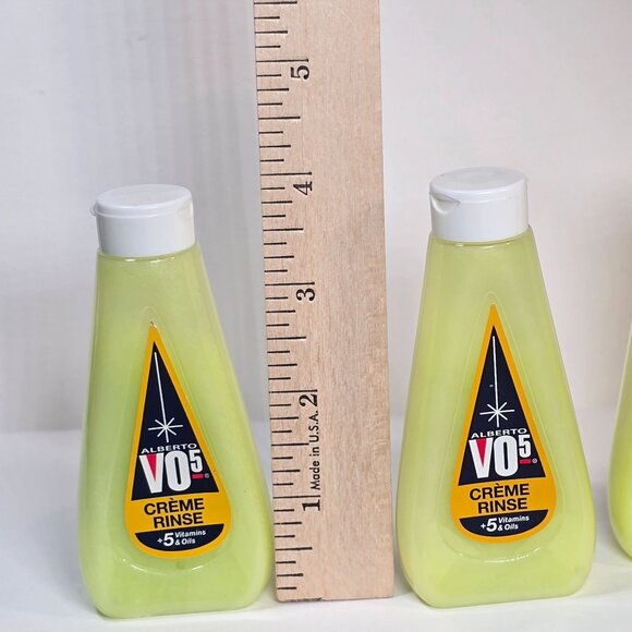 Vintage Alberto VO5 Teardrop Travel Size Bottles Ephemera Bathroom Display Prop - Picture 4 of 11
